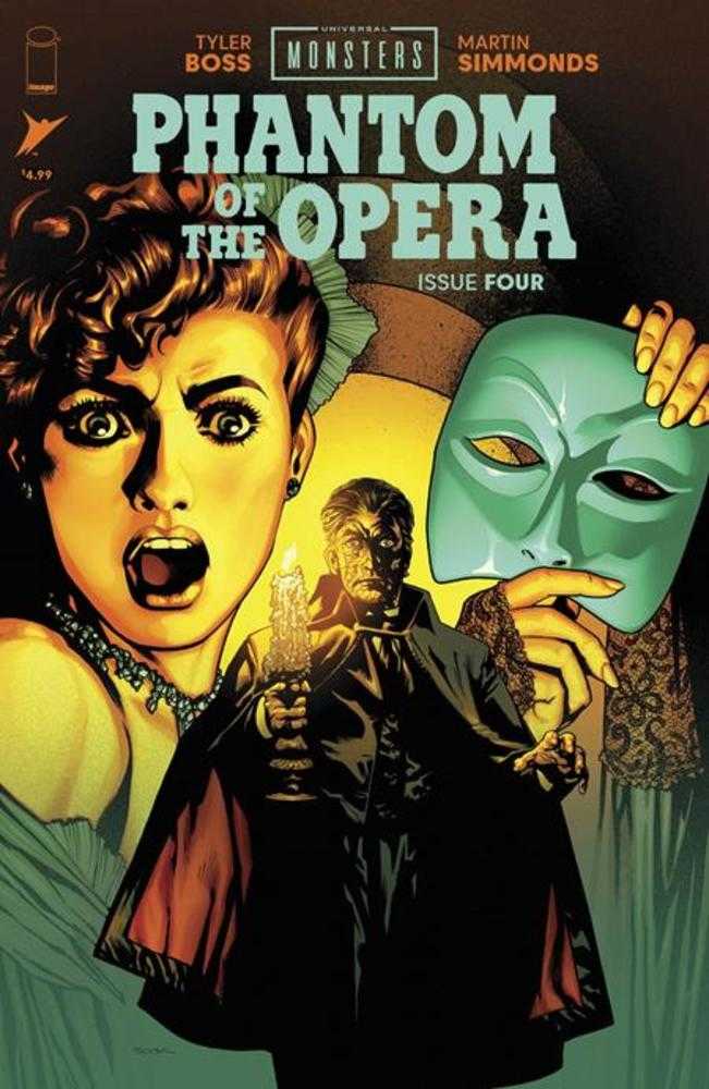 Comic book cover of 'Universal Monsters Phantom Of The Opera #4 (Of 4) Cover B Ryan Sook Variant'