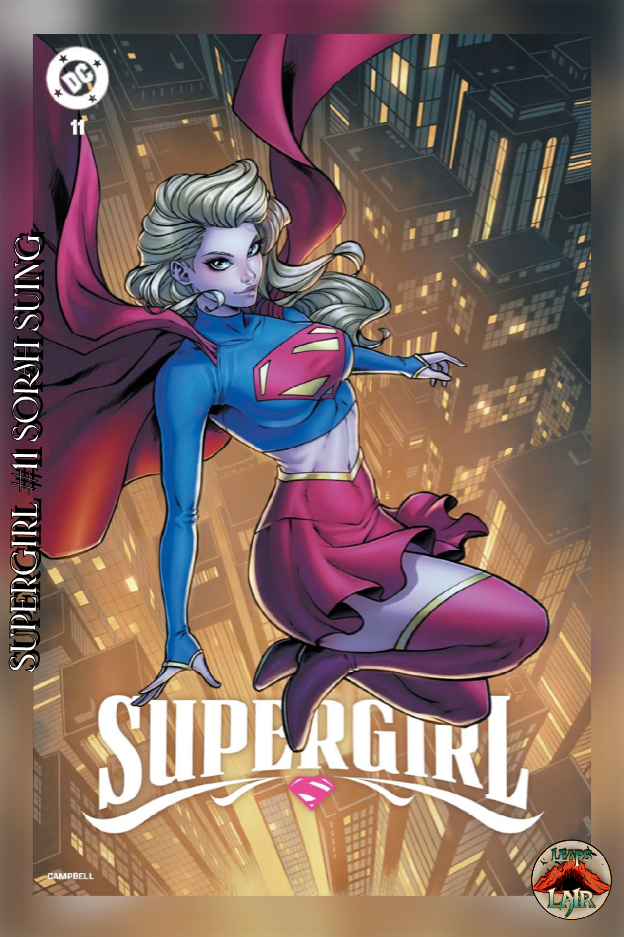 SUPERGIRL #11 - Sorah Suhng / LeapsLair Exclusive Trade