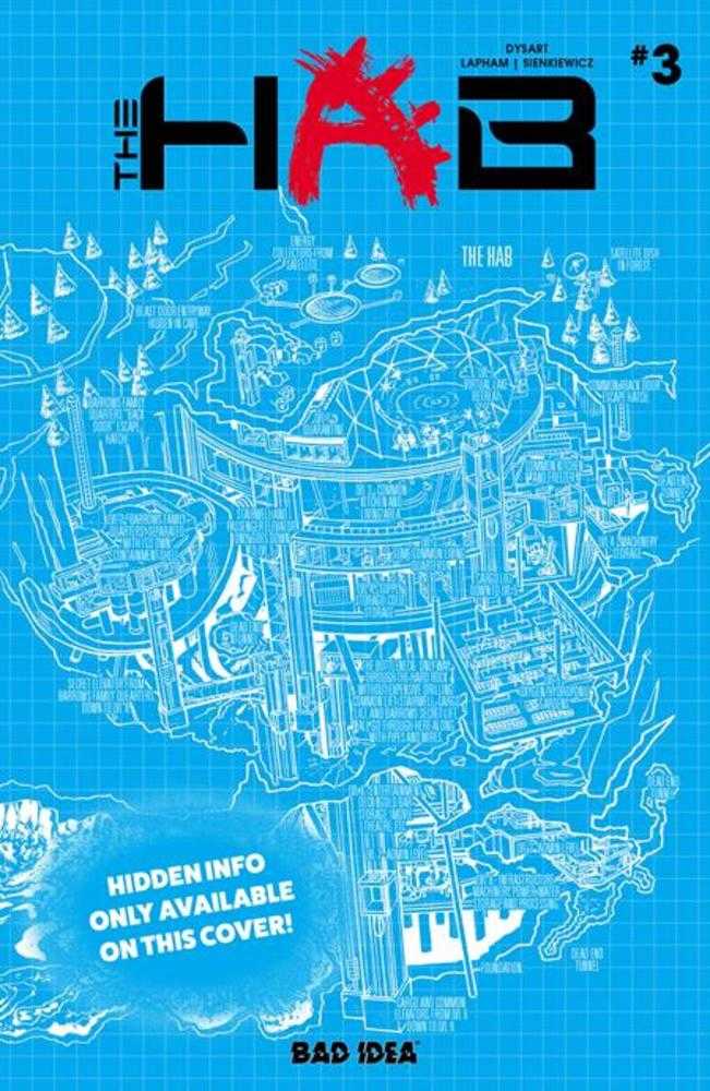 Hab #3 (Of 5) Cover C David Lapham Blueprint Variant