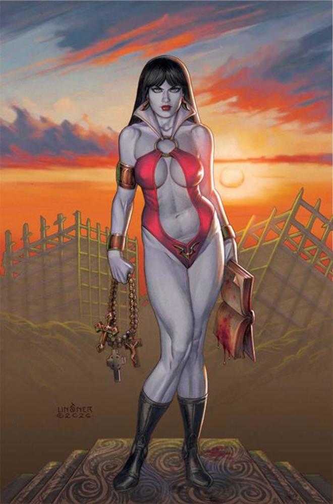 Vampirella Armageddon #12 Cover G Inc 1:10 Joseph Michael Linsner Full Art Variant