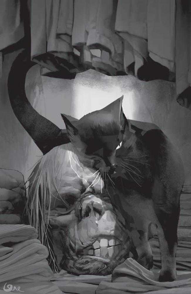Red Roots #1 Cover H 1 in 25 Lorenzo De Felici Black & White Full Art Variant
