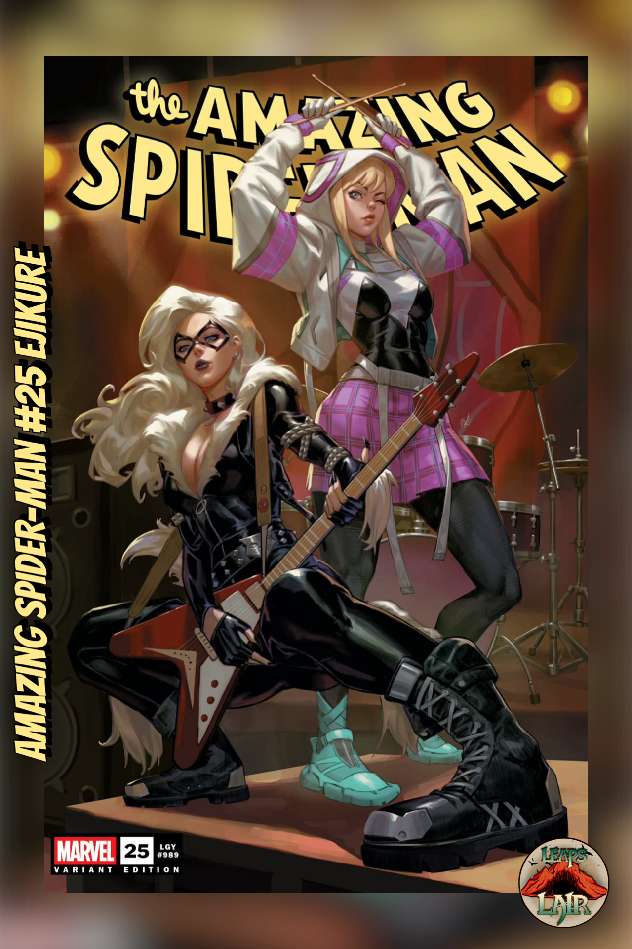 Amazing Spider‑Man 25 Exclusive Ejikure LeapsLair – Trade – PREORDER 3/25