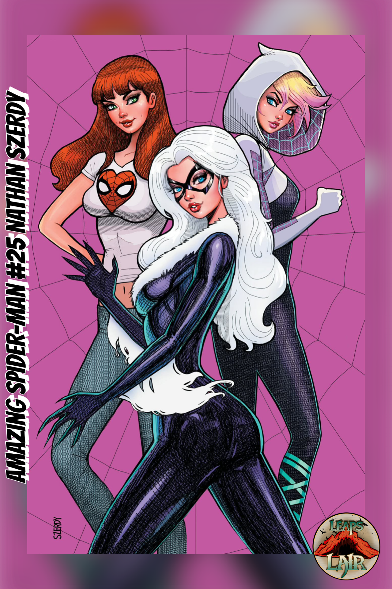 Amazing Spider‑Man 25 Exclusive Nathan Szerdy LeapsLair – VIRGIN
