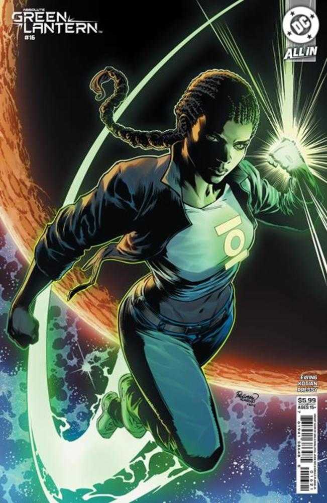 Absolute Green Lantern #16 Cover B Carlo Pagulayan Card Stock Variant - Jason Paz