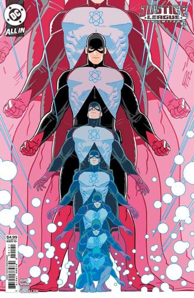 Comic book cover of 'Justice League Unlimited #21 Cover B Bruno Redondo Card Stock Variant'