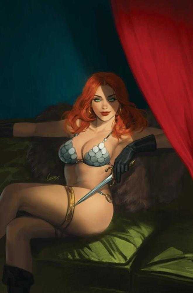 Red Sonja Noir The Plunder And The Princess #1 (One Shot) Cover H Inc 1:15 Lesley Leirix Li Full Art Variant