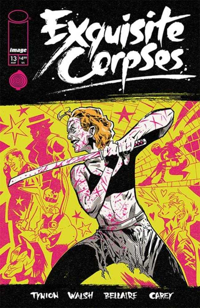 Comic book cover of 'Exquisite Corpses #13 Cover I Michael Walsh Variant'