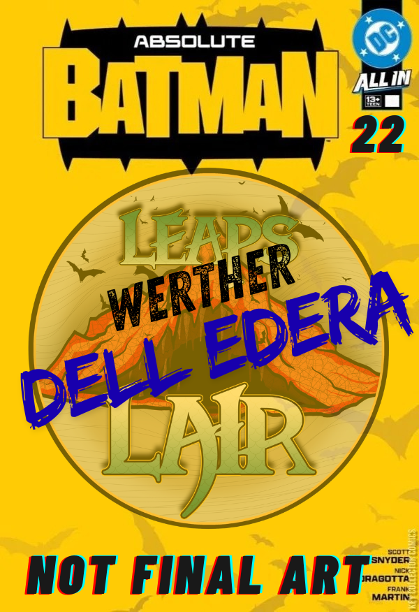 Absolute Batman #22 CVR E 1:25 Werther Dell Edera PREORDER 7/8