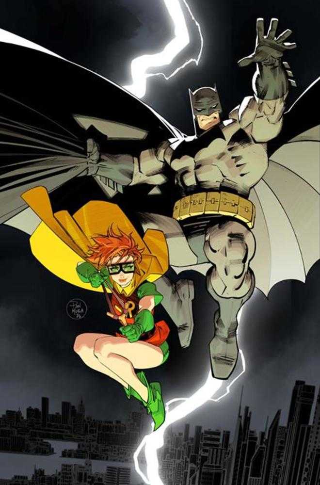 Comic book cover of 'Nightwing #141 Cover D Dan Mora Dark Knight Returns 40 Th Anniversary Card Stock Variant'