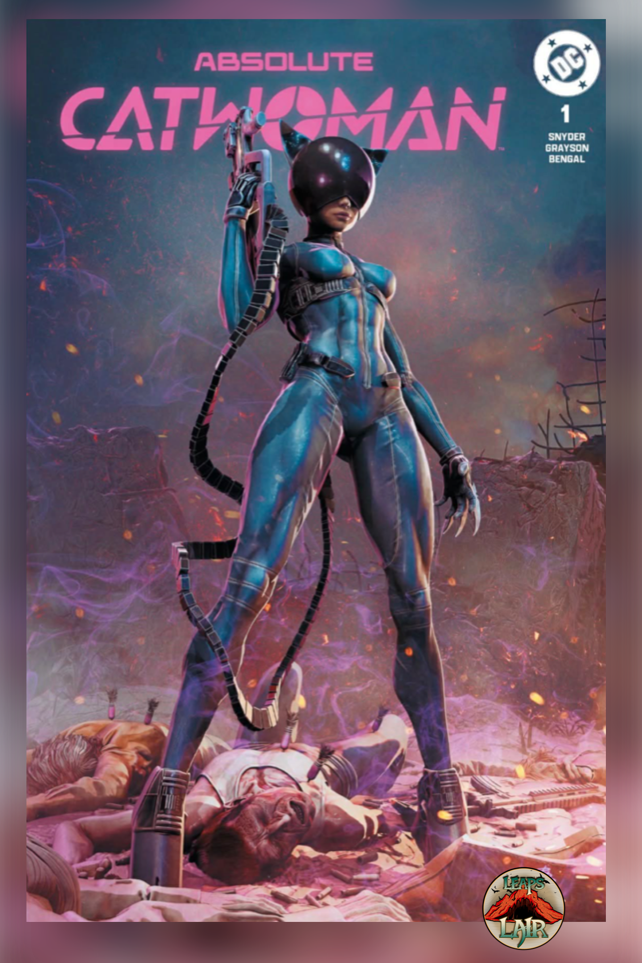 Absolute Catwoman #1 Bjorn Barends Trade Exclusive LTD 1000