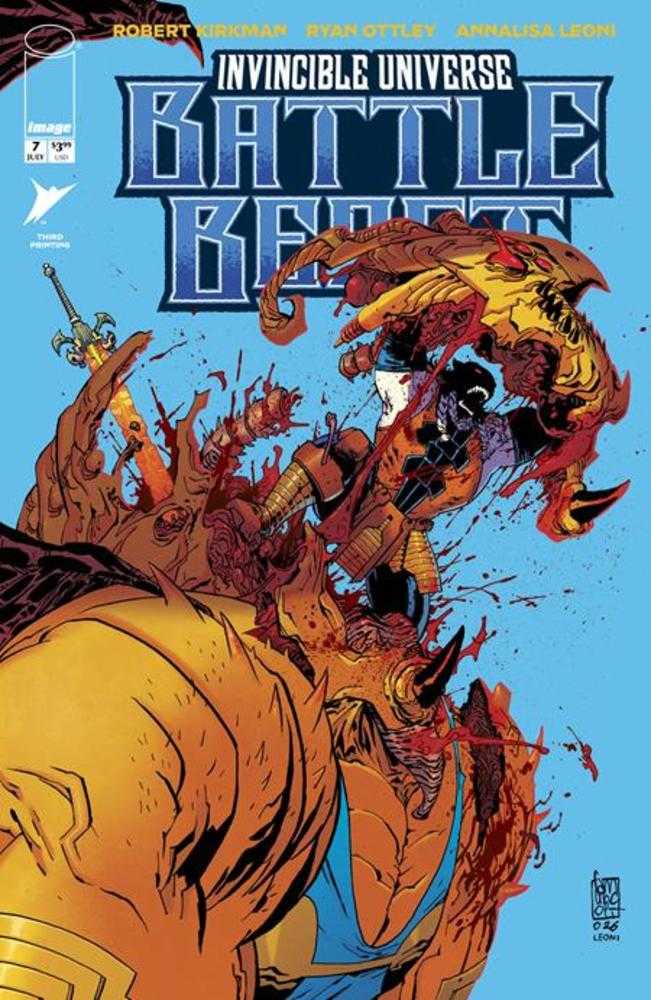 Invincible Universe Battle Beast #7 - Annalisa Leoni 3rd Printing