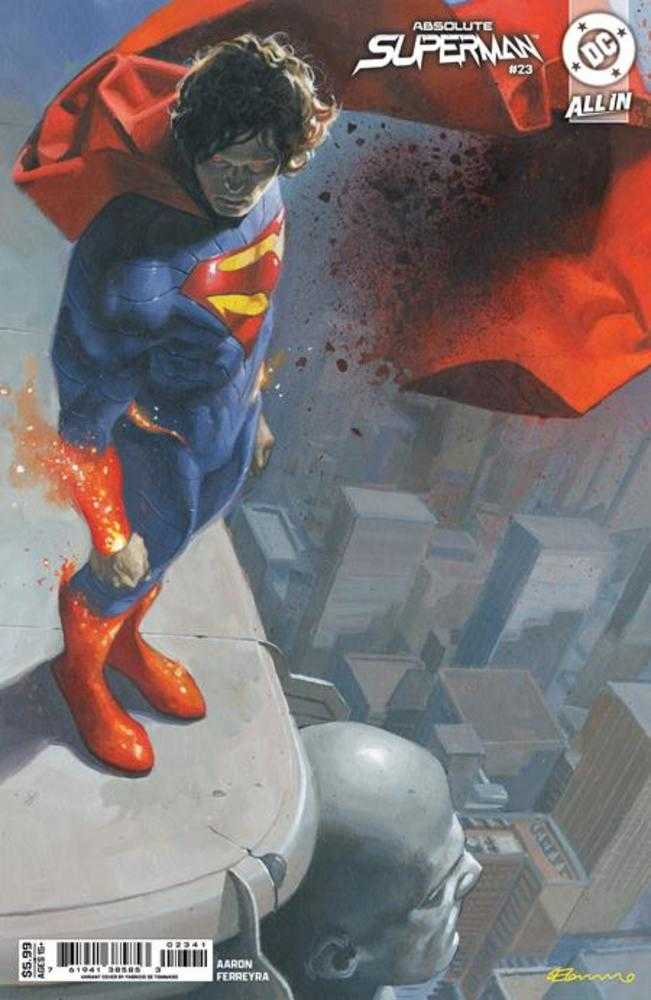 Absolute Superman #23 Cover D Fabrizio De Tommaso Card Stock Variant PRESALE 9/02