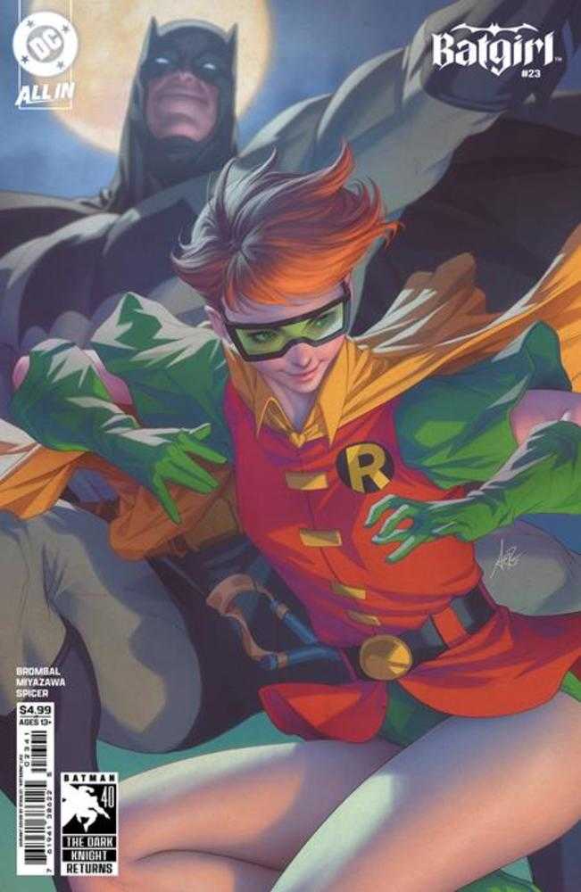 Batgirl #23 Cover D Stanley Artgerm Lau Dark Knight Returns 40 Th Anniversary Card Stock Variant (Batman Bad Seeds) PRESALE 9/02