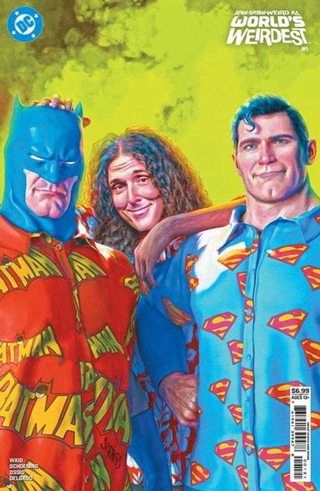 Batman Superman Weird Al Worlds Weirdest #1 (One Shot) Cover B Mark Spears Card Stock Variant PRESALE 9/02