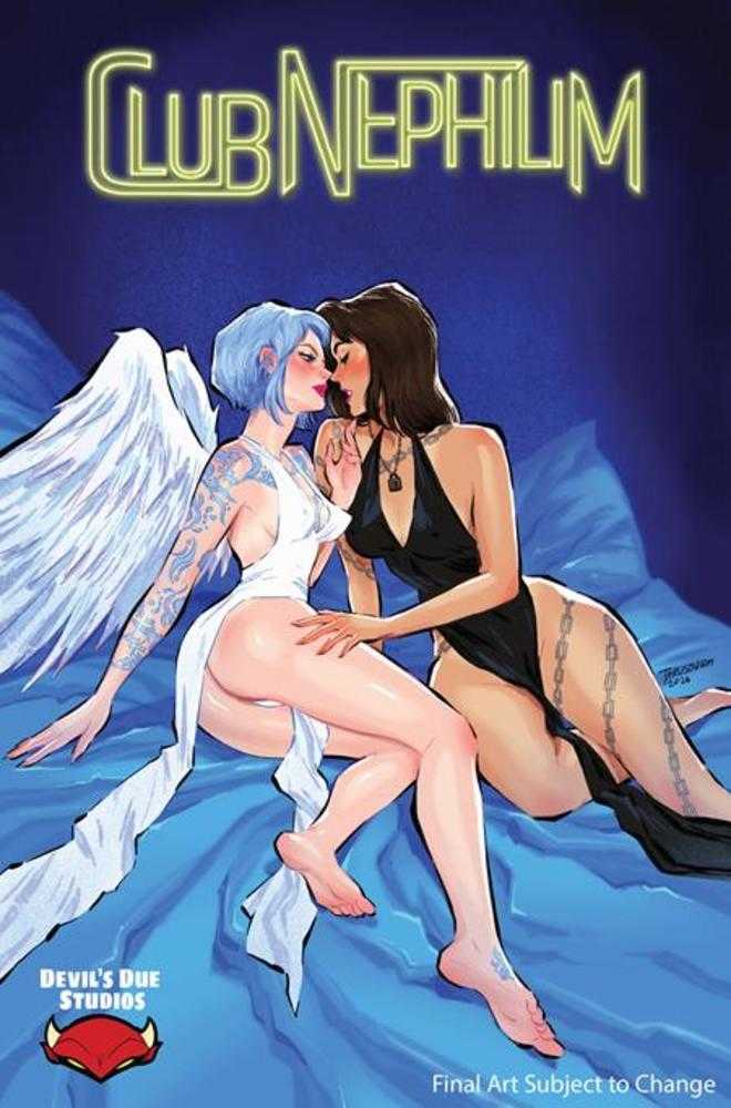 Comic book cover of 'Club Nephilim #2 Cover D (Inc 1:10) Andrew Tarusov Uv Spot Gloss Variant (Mature)'