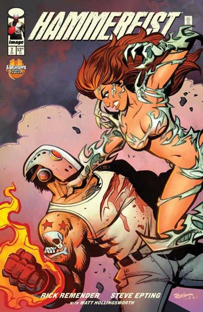 Hammerfist #2 Cover C Brett Parson Witchblade Team Up Mature PRESALE 9/30