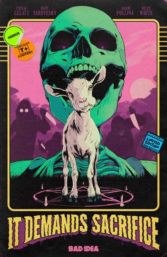It Demands Sacrifice #1 (Of 4) Cover F (Inc 1:20) Flops Retro Variant