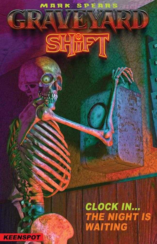 Comic book cover of 'Mark Spears Graveyard Shift #1 Cover B Mark Spears Same Shift Different Day Variant'