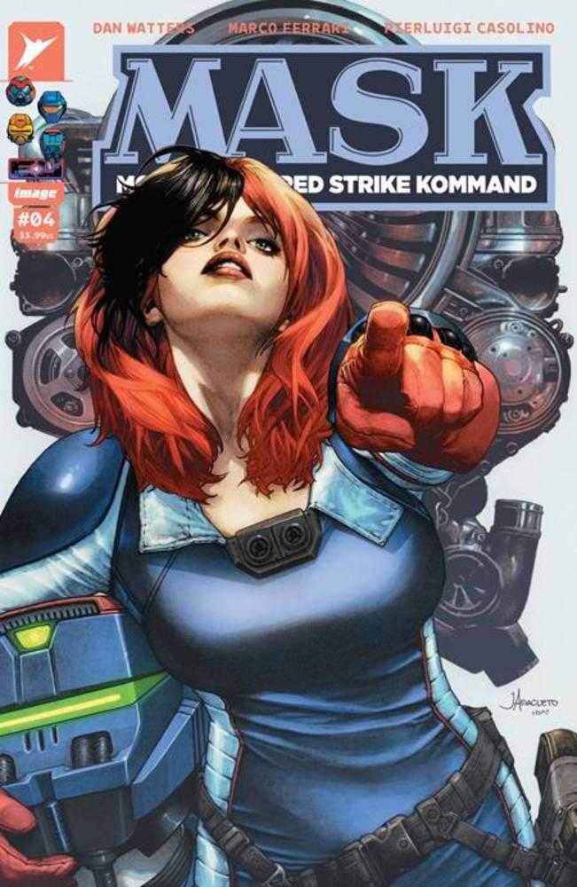 Mask #4 Cover B Jay Anacleto & Romulo Fajardo Jr Variant PRESALE 9/02