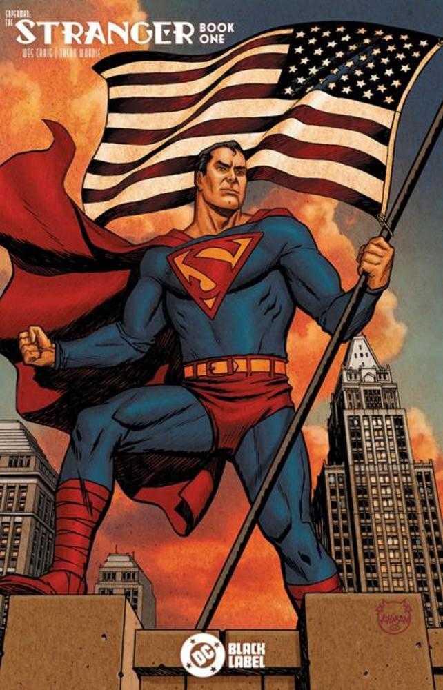 Superman The Stranger #1 (Of 6) Cover B Dave Johnson Card Stock Variant (Mature) PRESALE 9/02