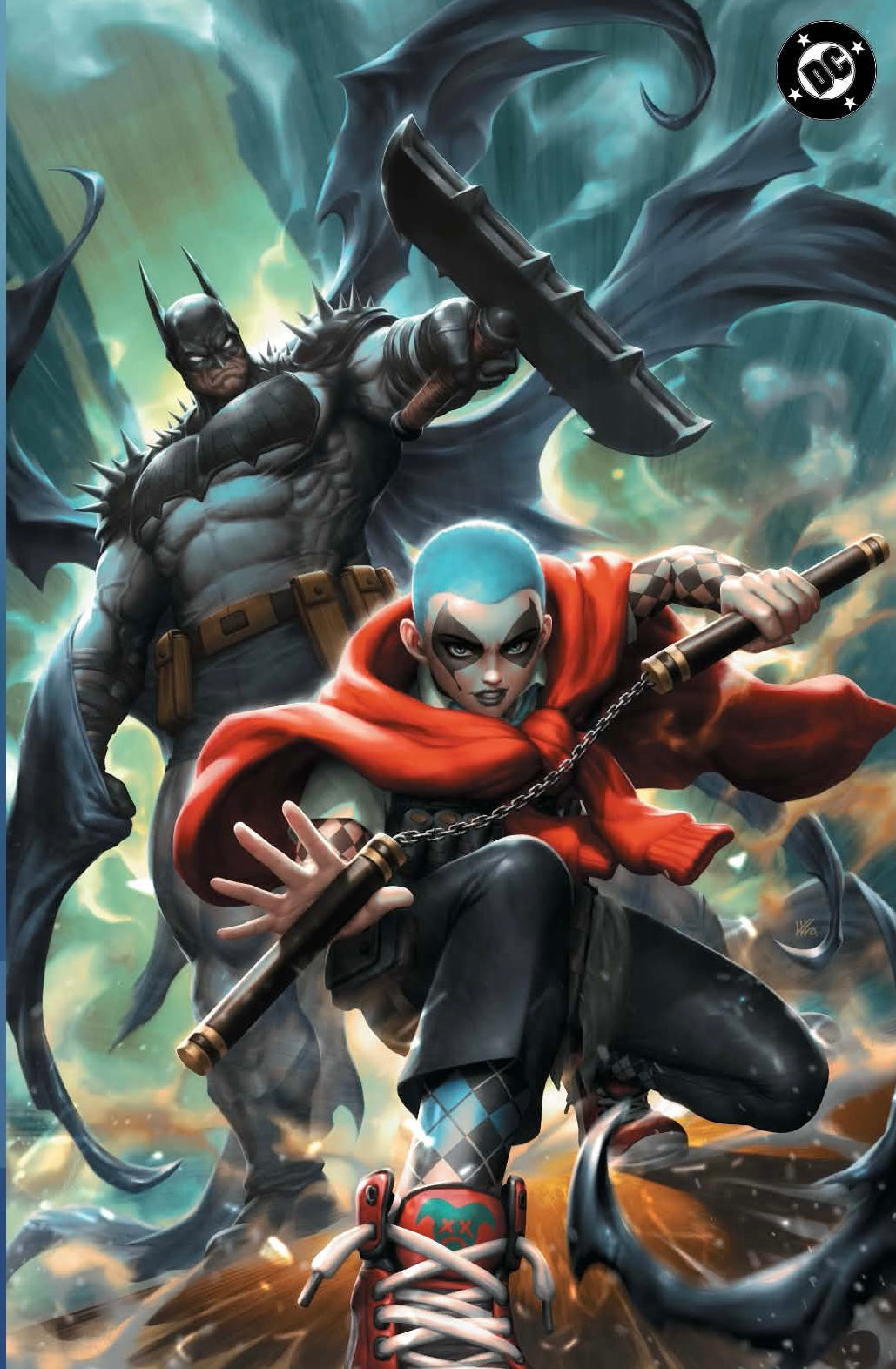 Absolute Batman #22 Kunkka exclusive — cover detail