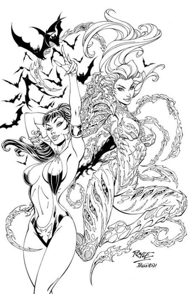 Vampirella X Witchblade Special #1 Cover R (Inc 1:10) John Royle PRESALE 9/30