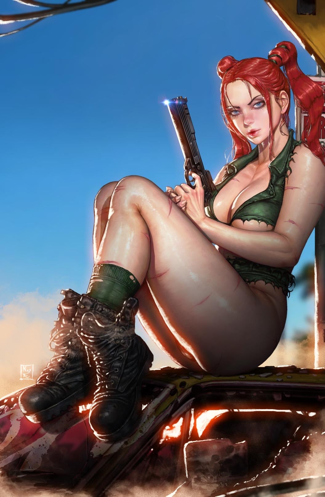 Heat Seeker Combustion #2 Kyuyong Eom Exclusive Virgin Variant A LTD 500