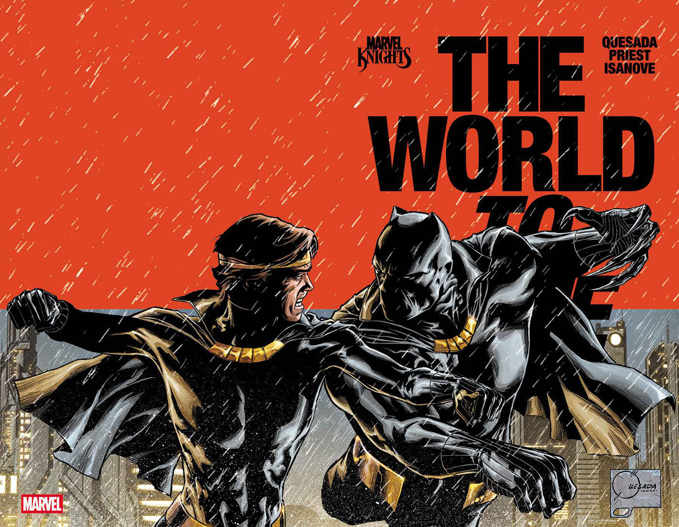 Marvel Knights: The World To Come #6 Joe Quesada PRESALE 9/02