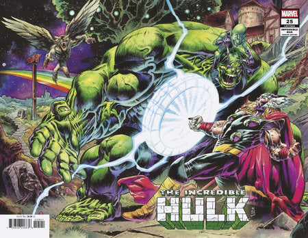 INCREDIBLE HULK #25 NIC KLEIN IMPOSSIBLE MAN POP-UP WRAPAROUND VARIANT PRESALE 5/21/2025