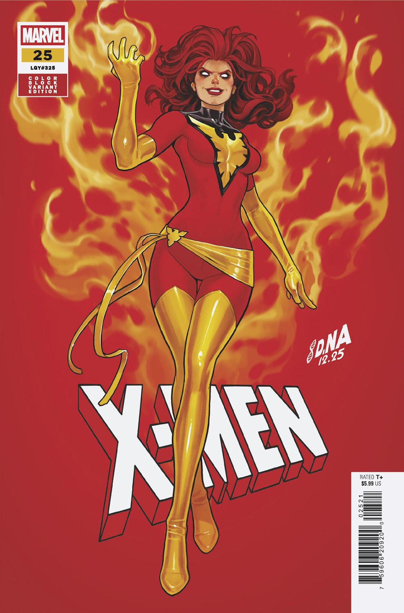 X-Men #25 David Nakayama Color Block Red Variant PRESALE 2/18