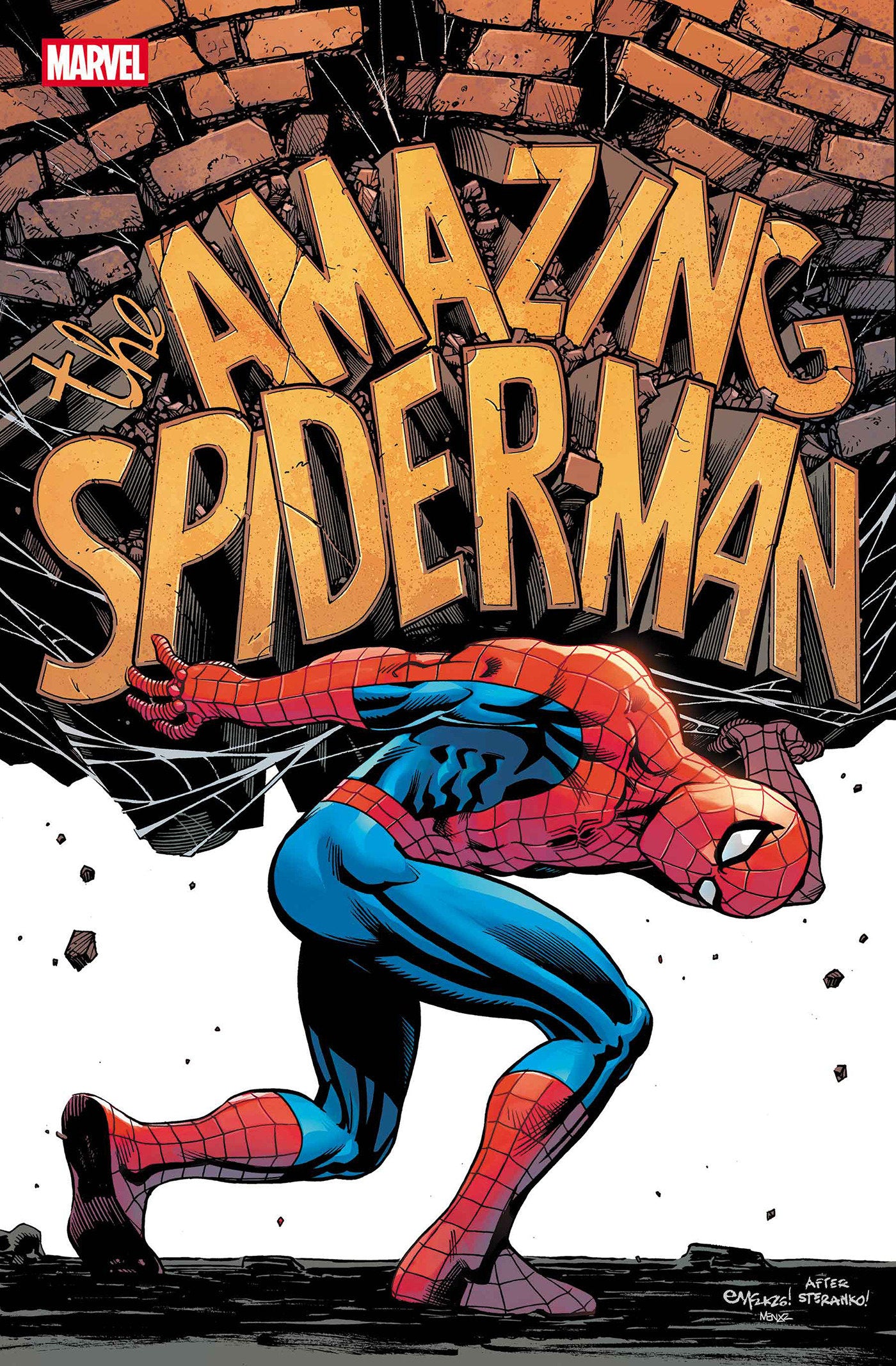 Comic book cover of 'Amazing Spider-Man #33 - Ed McGuinness'