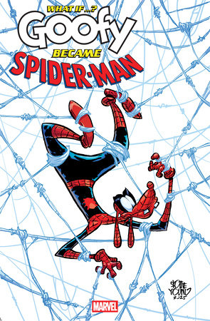 MARVEL & DISNEY: WHAT IF...? GOOFY BECAME SPIDER-MAN #1 SKOTTIE YOUNG VARIANT PRESALE 7/30