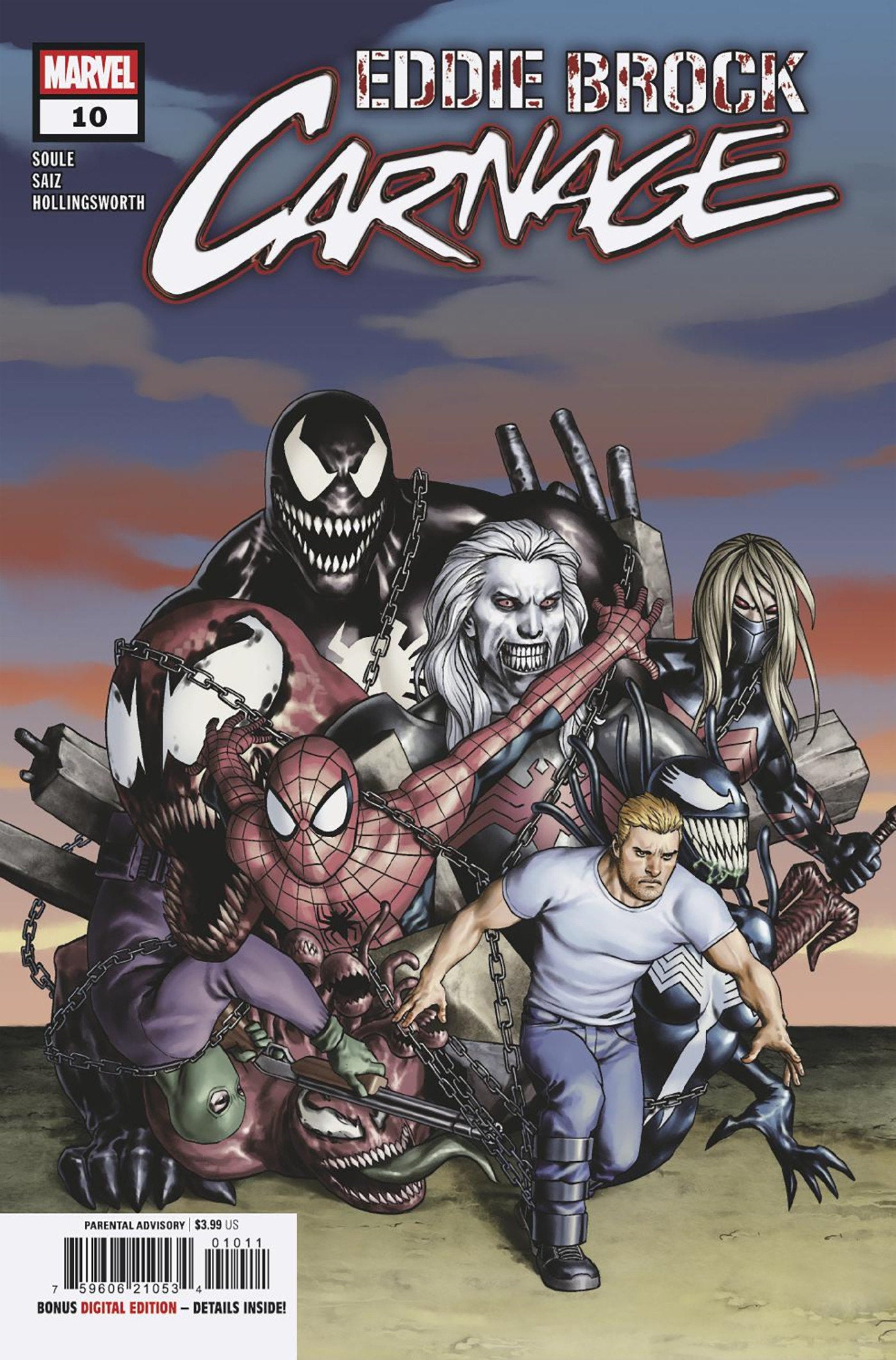 EDDIE BROCK: CARNAGE #10 CVR A Jesus Saiz