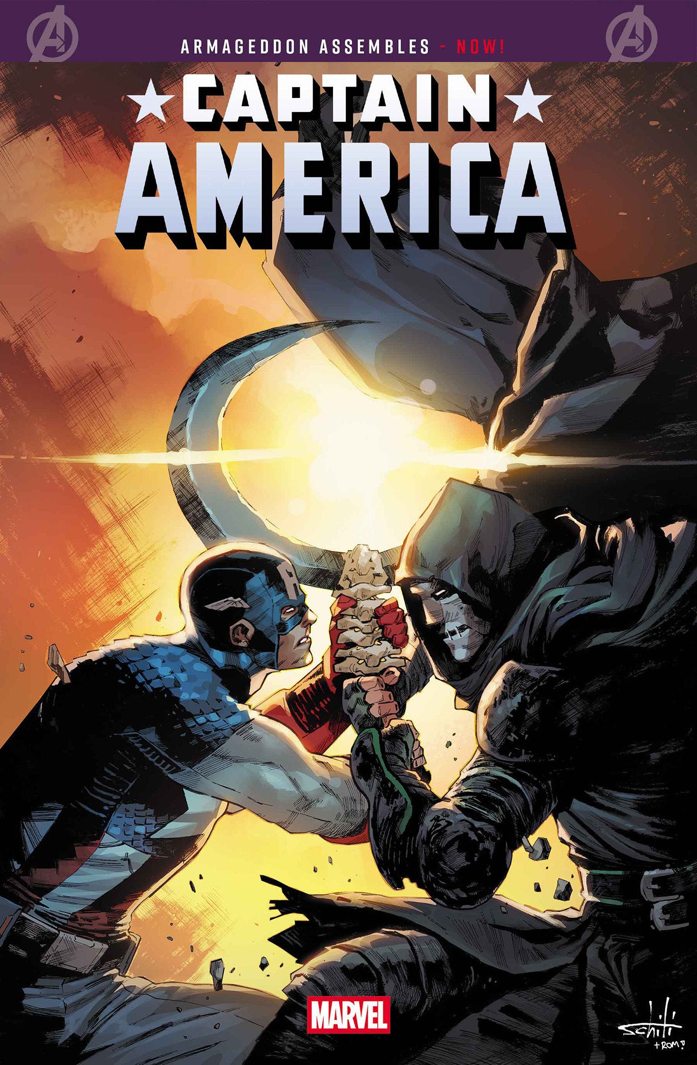 Captain America #14 Valerio Schiti