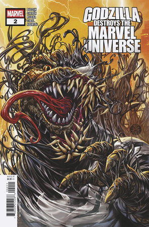 GODZILLA DESTROYS THE MARVEL UNIVERSE #2 PRESALE 8/20