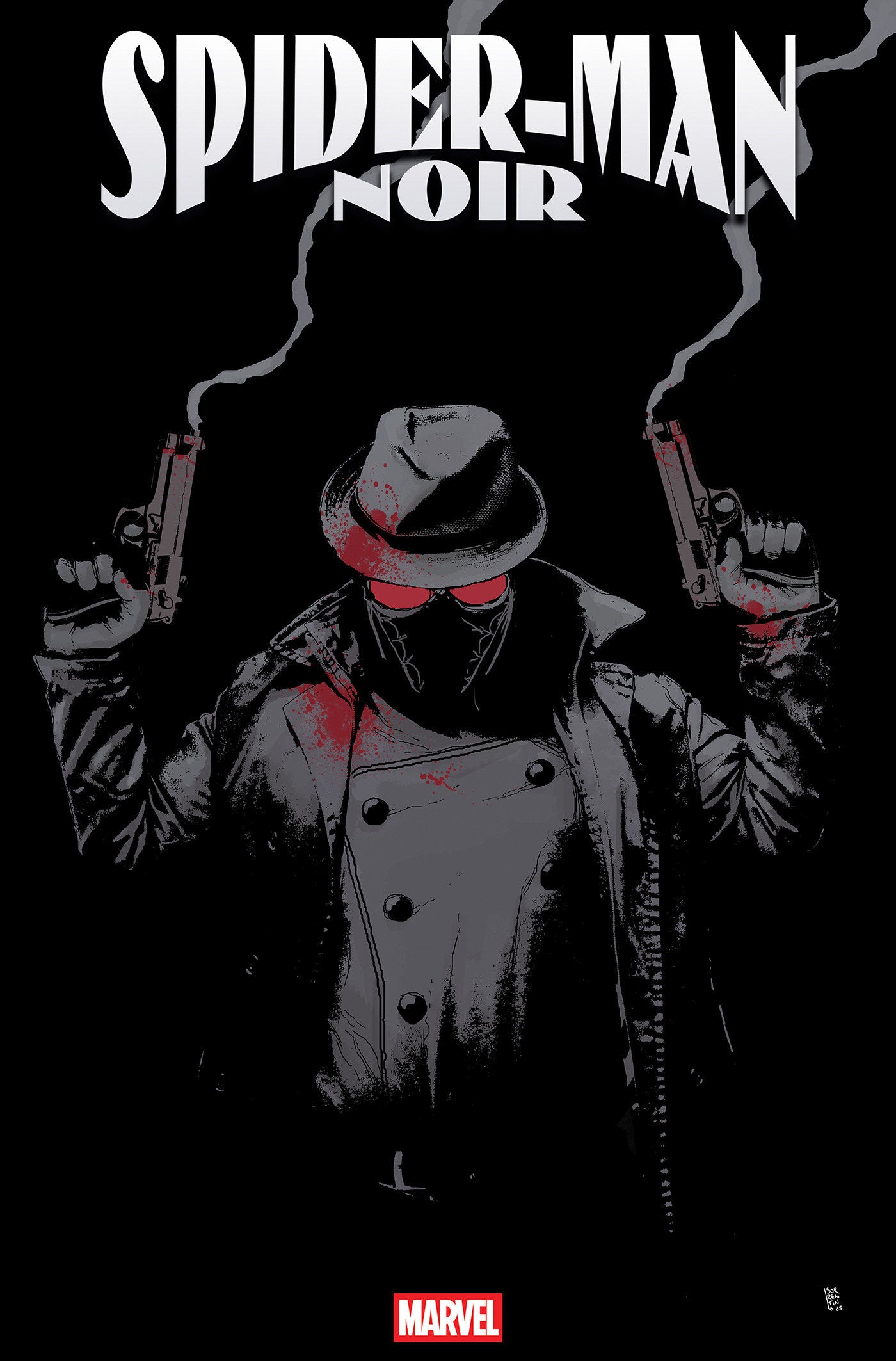 SPIDER-MAN NOIR #1 ANDREA SORRENTINO VARIANT INCENTIVE 1:25 PRESALE 10/01