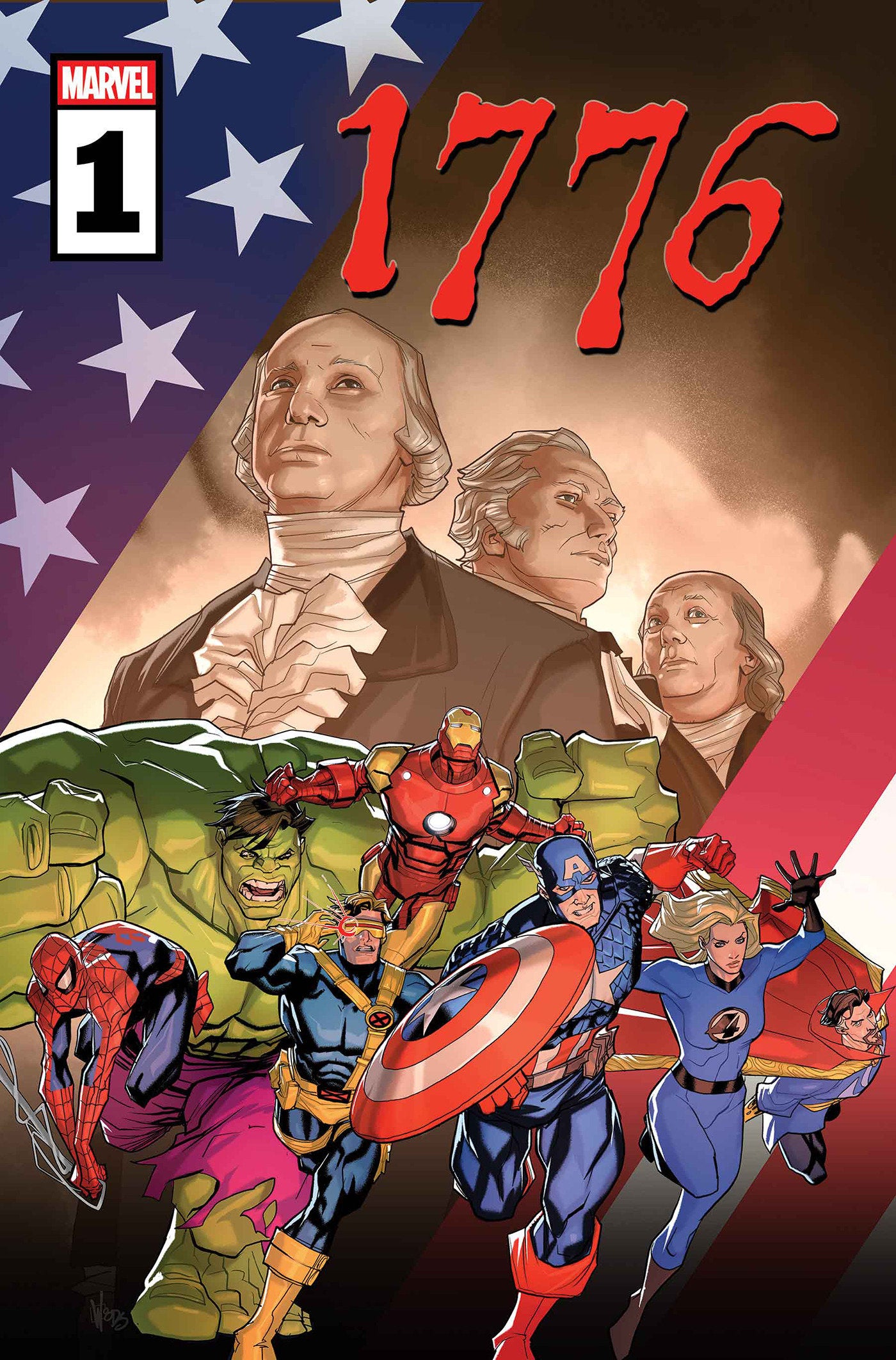 1776 #1 CVR A Pete Woods