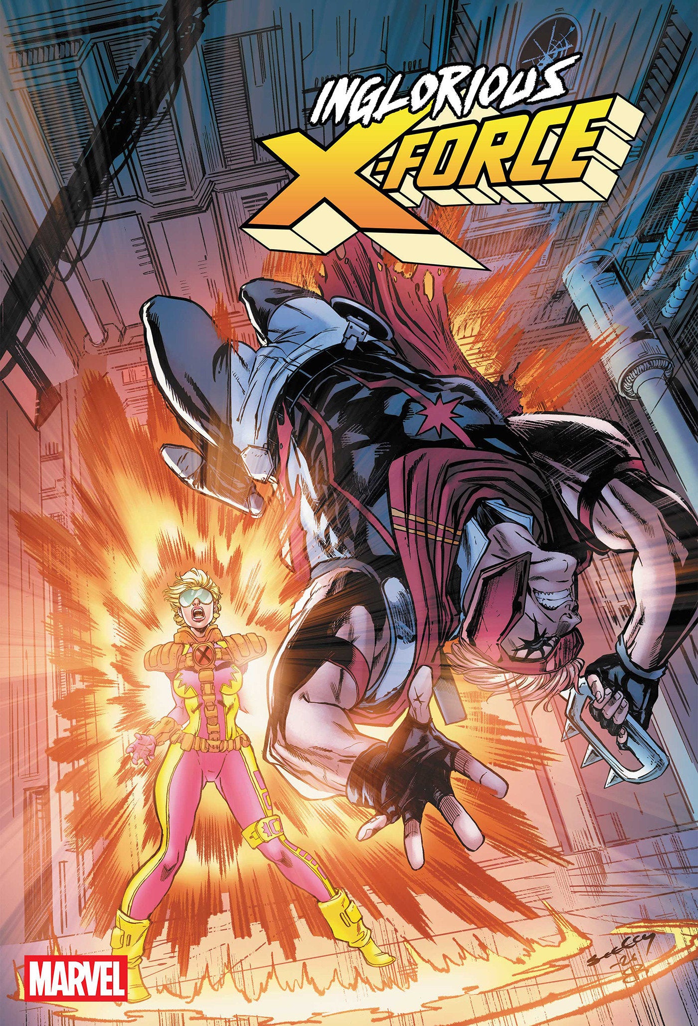 Inglorious X Force #9 Tim Seeley Variant PRESALE 9/09