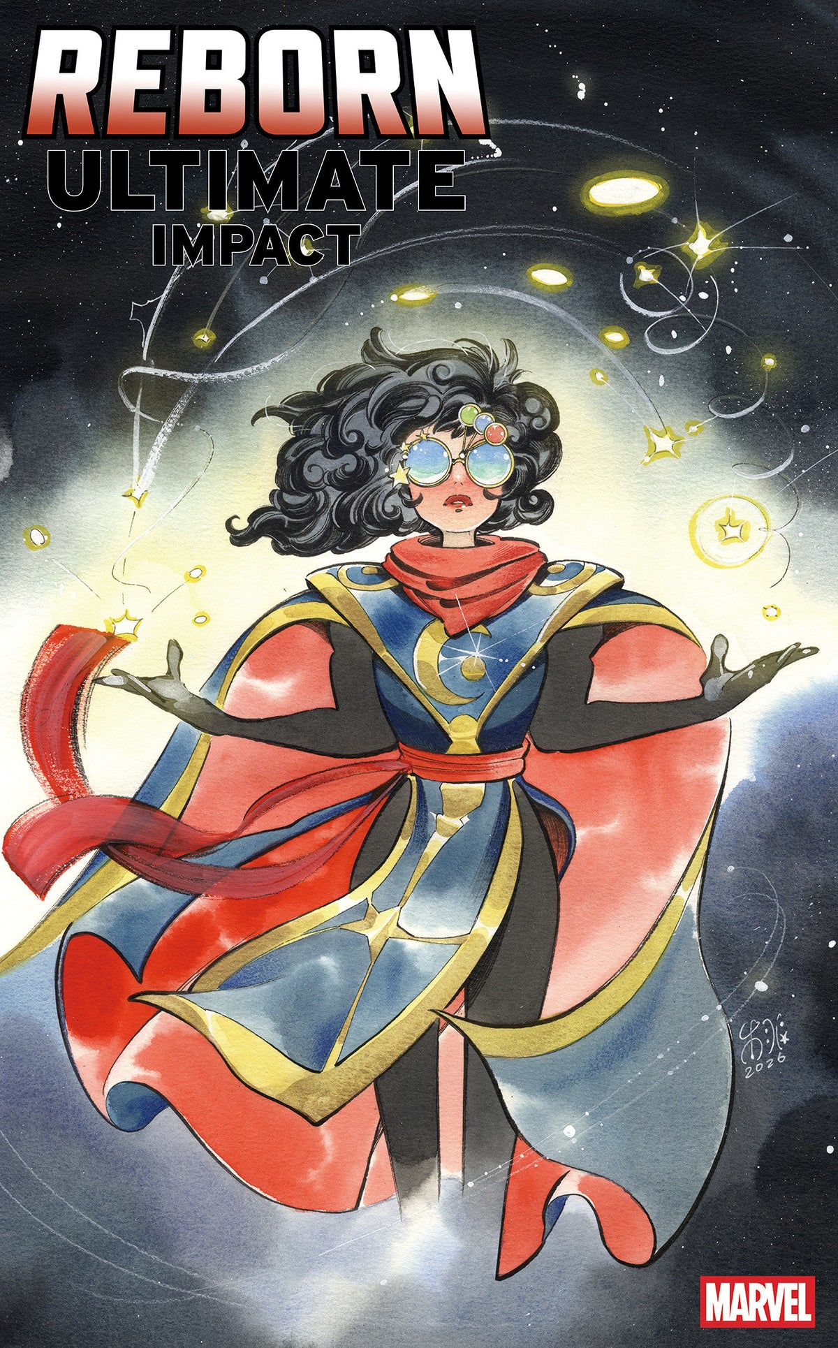 Comic book cover of 'Ultimate Impact: Reborn #4 Peach Momoko Variant'