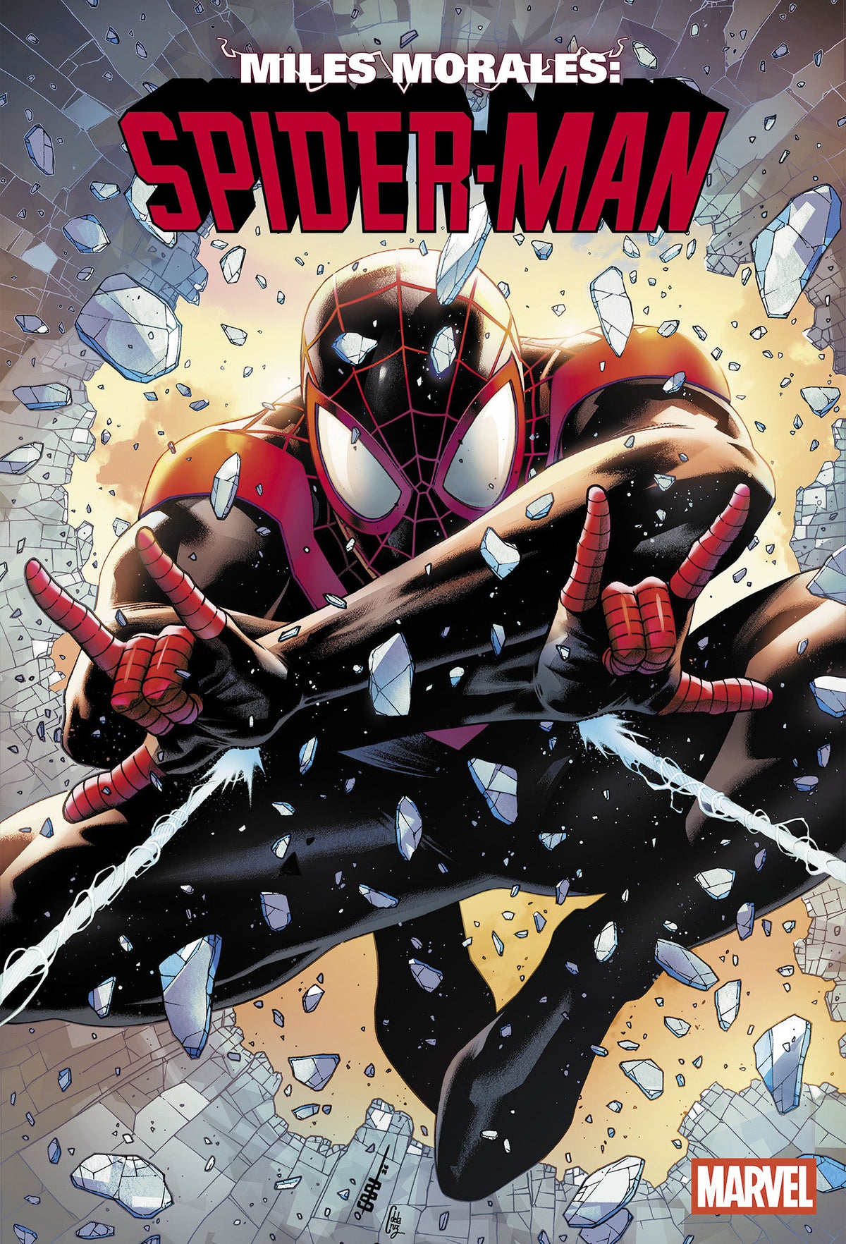 Comic book cover of 'Miles Morales: Spider-Man #2 Cafu Variant'