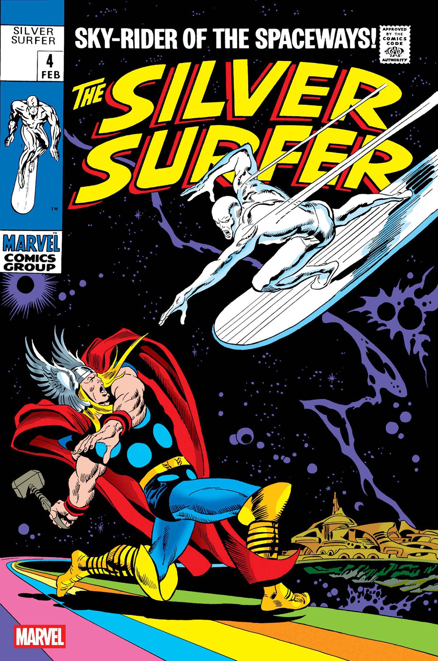 Silver Surfer #4 Facsimile Edition - John Buscema