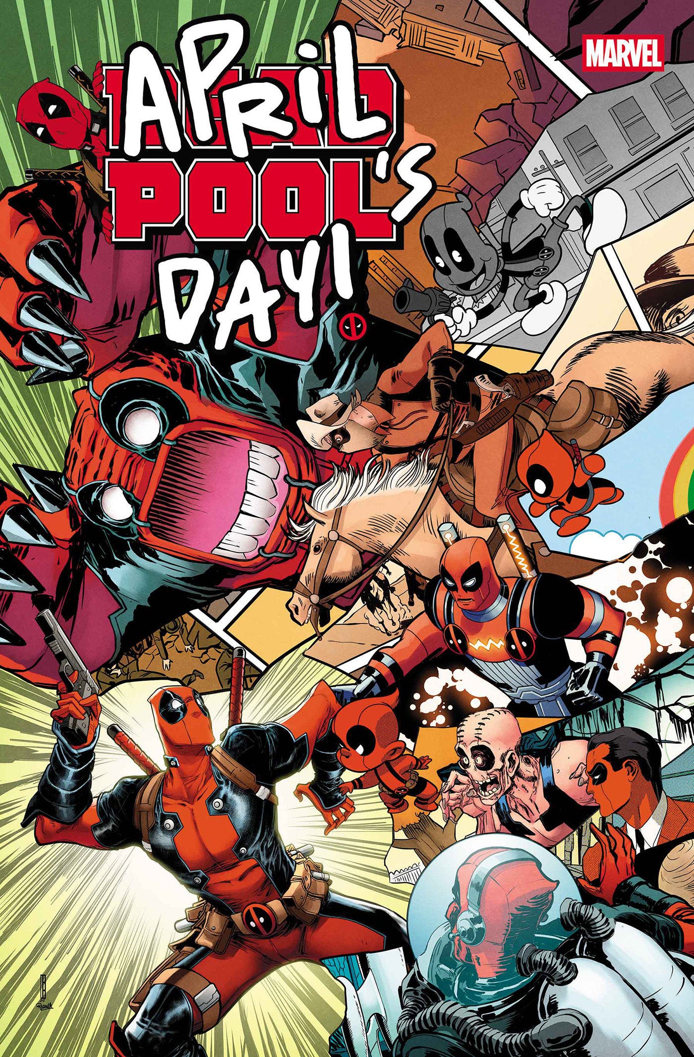 Deadpool: April Pool's Day #1 CVR A David Baldeón