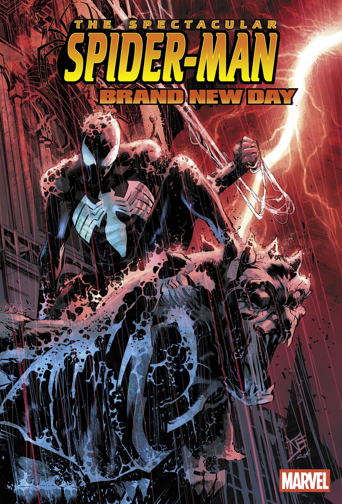 Comic book cover of 'Spectacular Spider-Man: Brand New Day #5 Federico Vicentini Variant'
