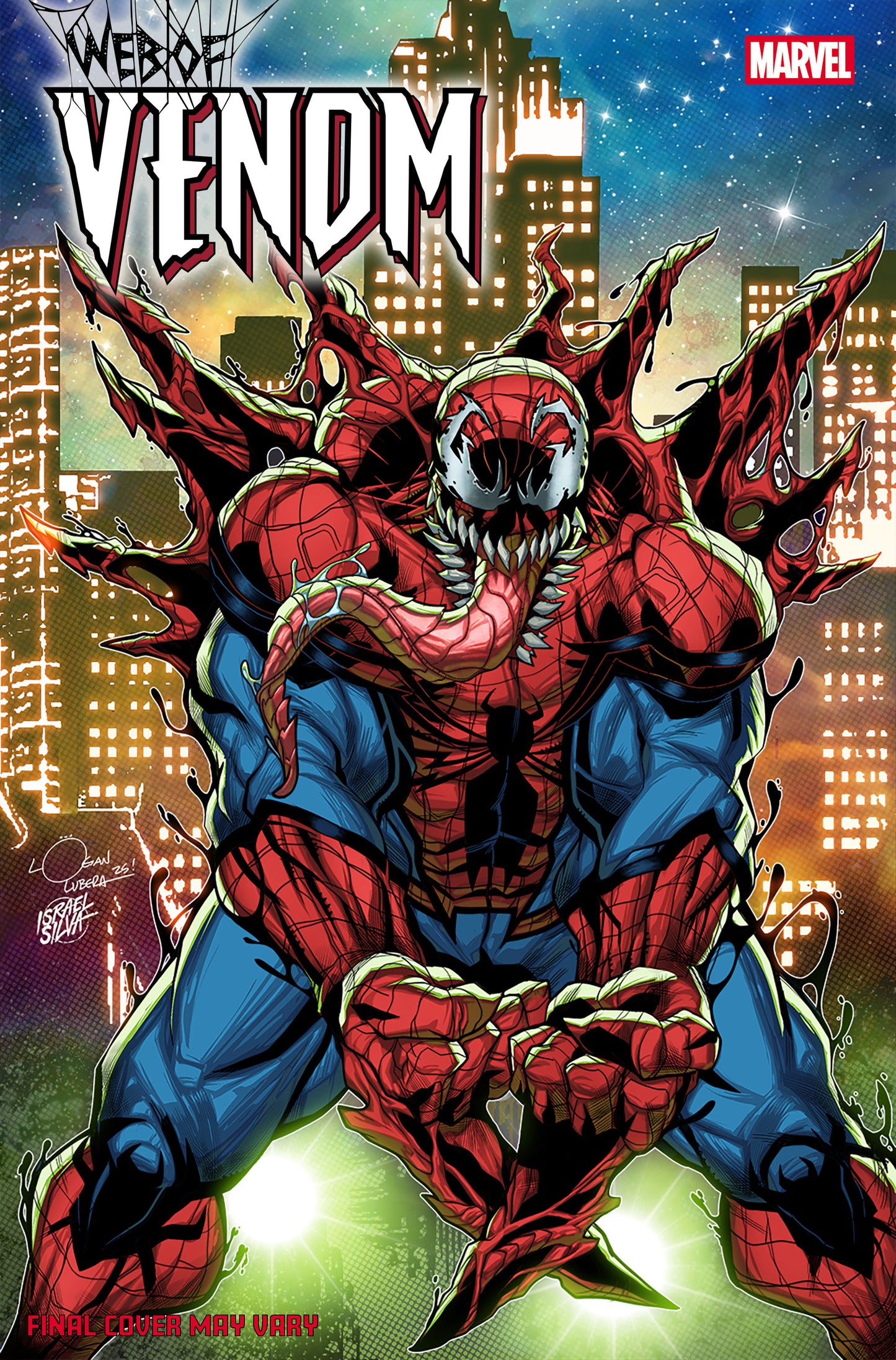 Web Of Venom #1 Logan Lubera Variant 1:25 PRESALE 4/8
