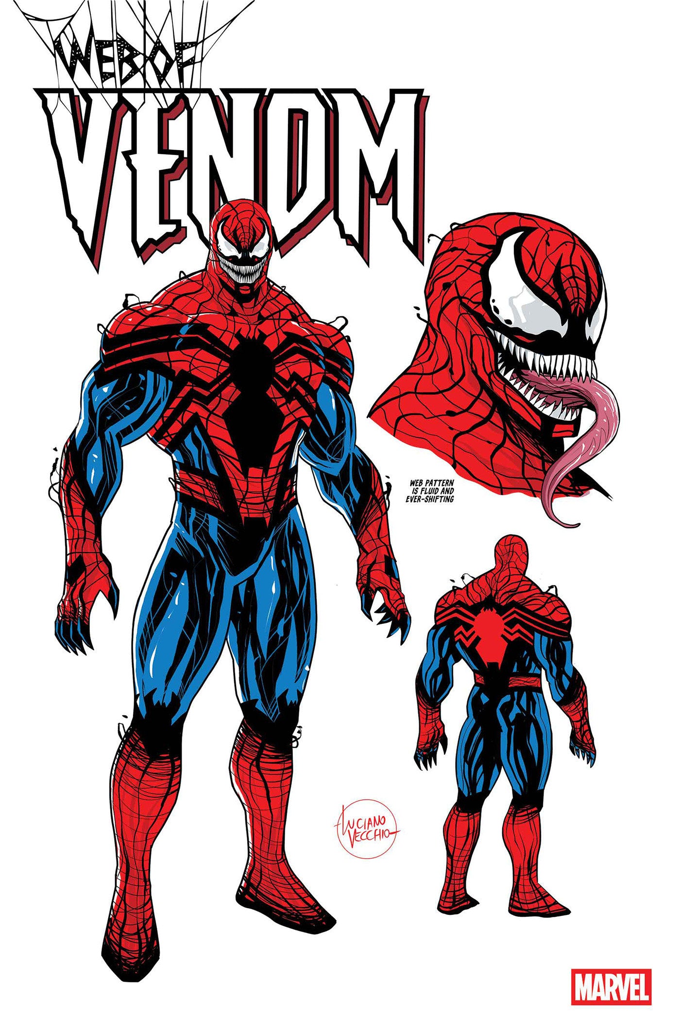 Web Of Venom #1 Luciano Vecchio Design Variant 1:10