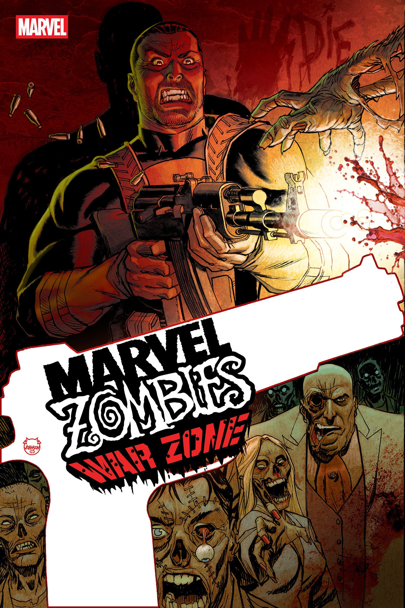 Marvel Zombies: War Zone #1 Dave Johnson Variant PRESALE 9/02