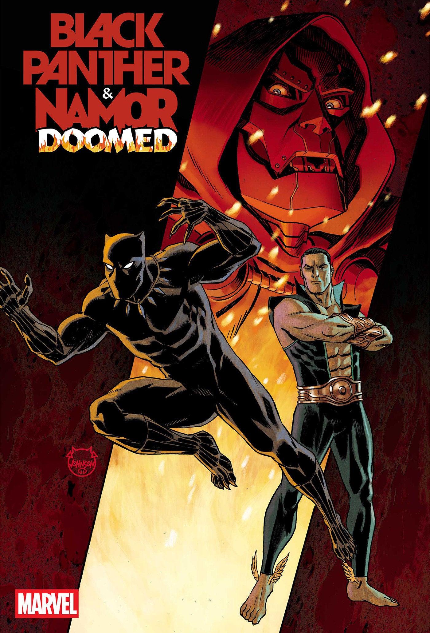 Black Panther/Namor: Doomed #1 Dave Johnson PRESALE 9/02