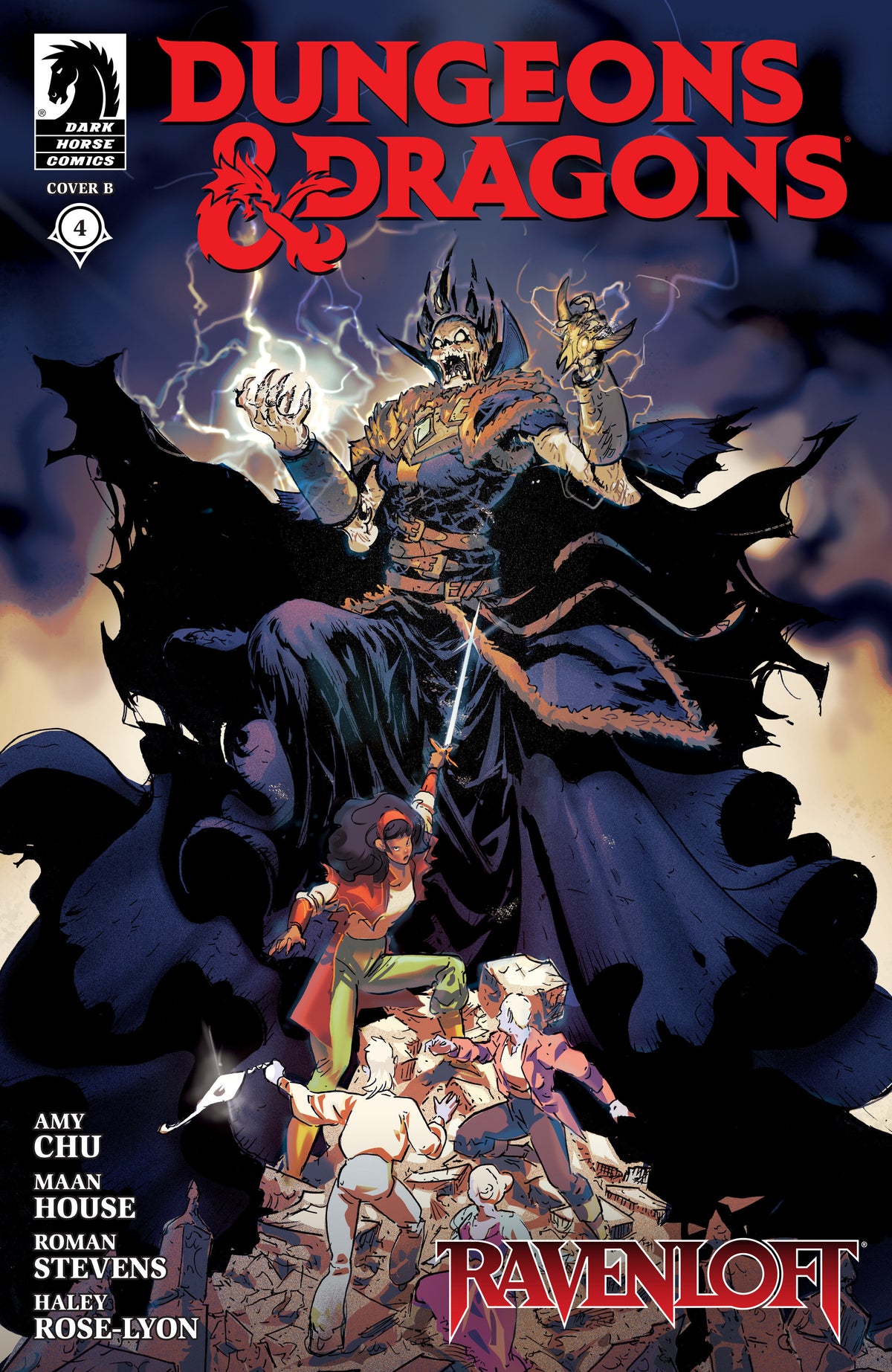 Dungeons & Dragons: Ravenloft #4 Cover B Riley Rossmo