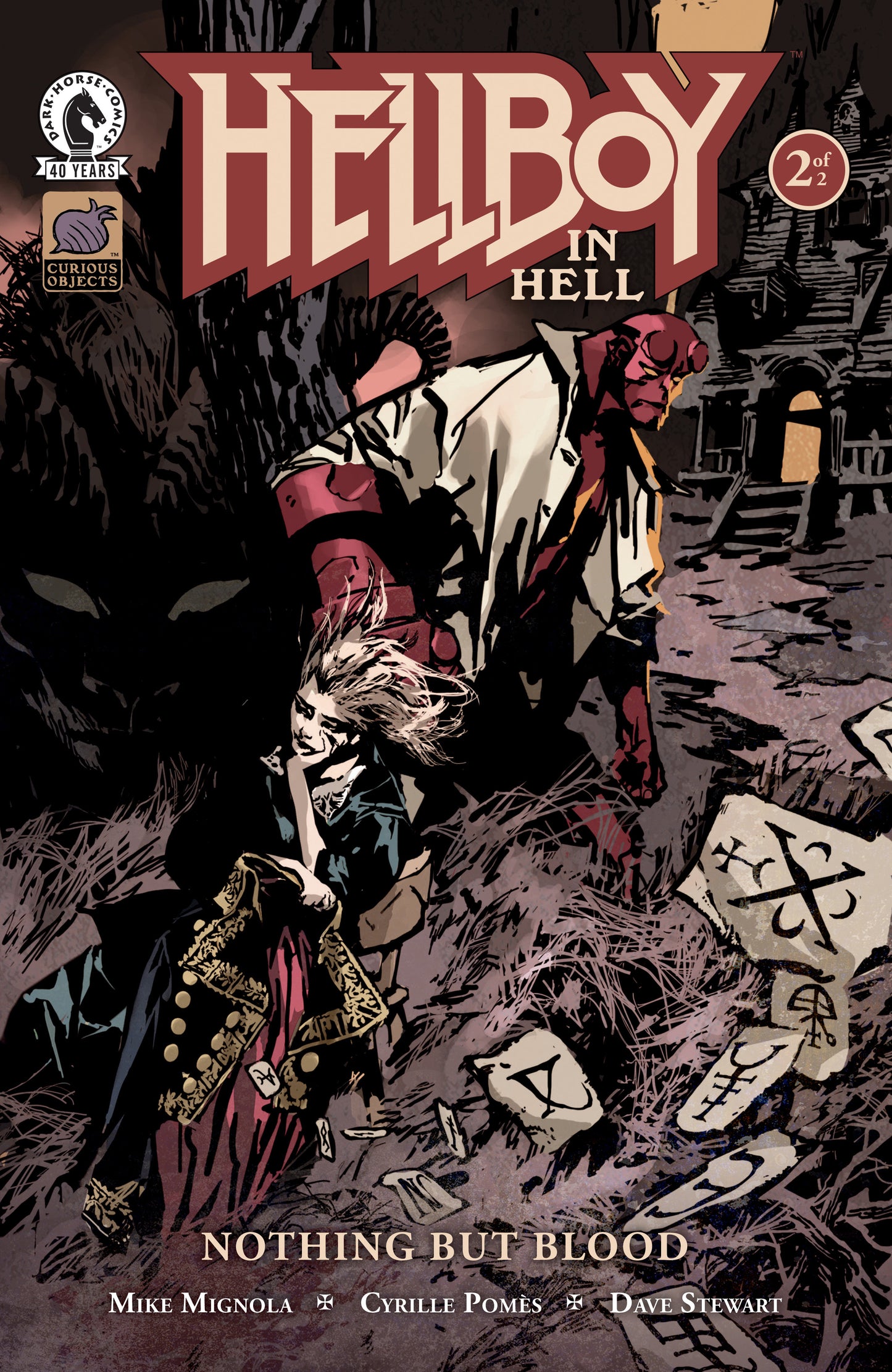 Hellboy in Hell: Nothing But Blood #2 Cover B Marc Riou