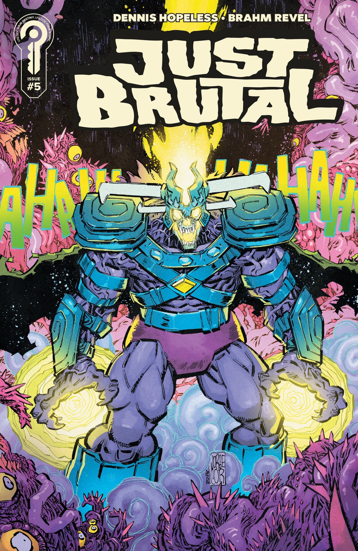 Just Brutal #6 Cover B Jorge Corona PRESALE 9/16